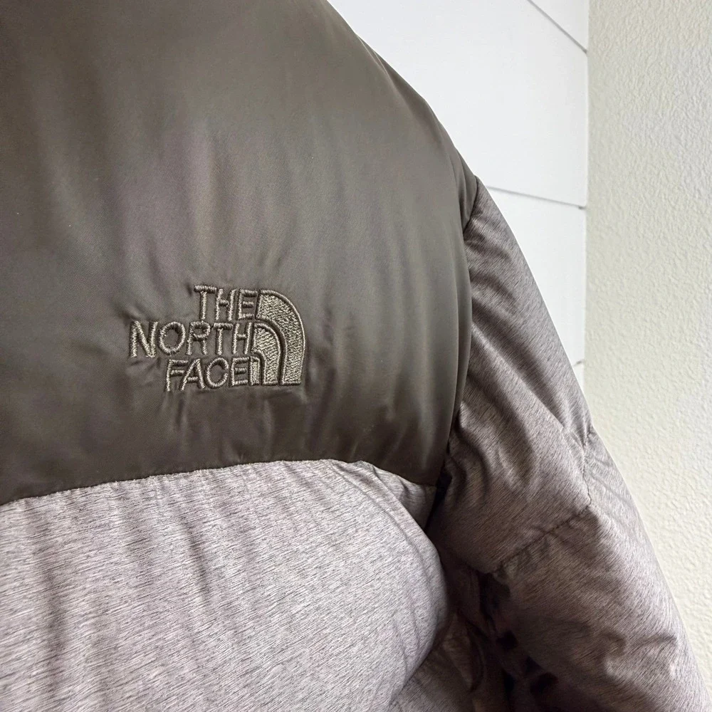 The North Face NUPTSE 2 700 Down Puffer Jacket Men XL 2013 BROWN‎